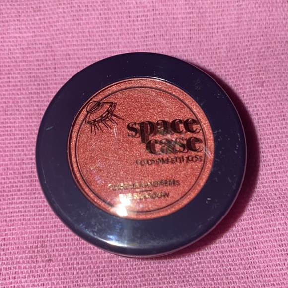 Space Case Cosmetics Eye Shadow Jammed Signal Metallic Berry Pink Rose - Picture 2 of 3